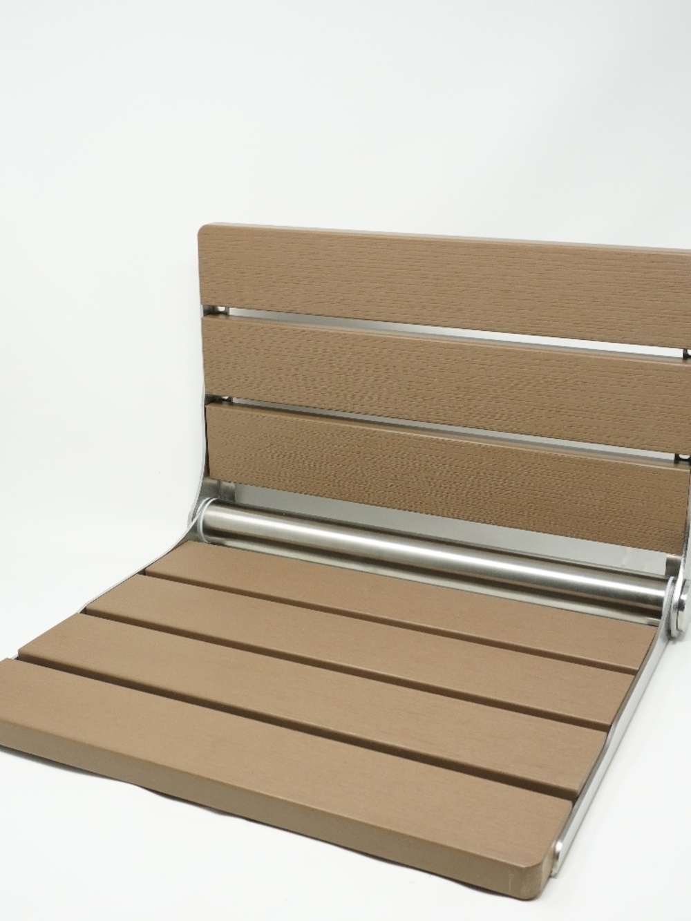 Giantex Folding Shower Seat Wall Mounted, Home Care Foldable Shower Stool